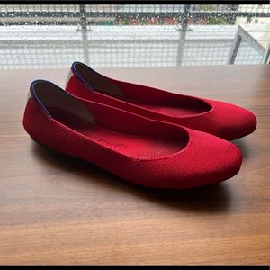 Rothy’s The Square in Cardinal size 8 Retired